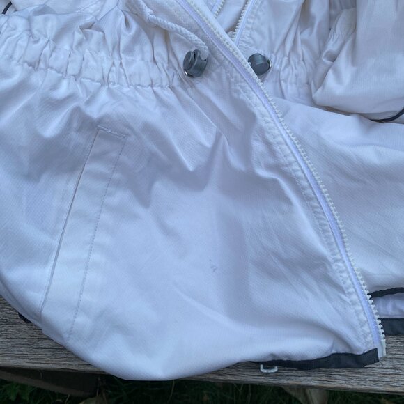 Fila White & Gray Colorblock Windbreaker Jacket | Women’s Small - Picture 13 of 13
